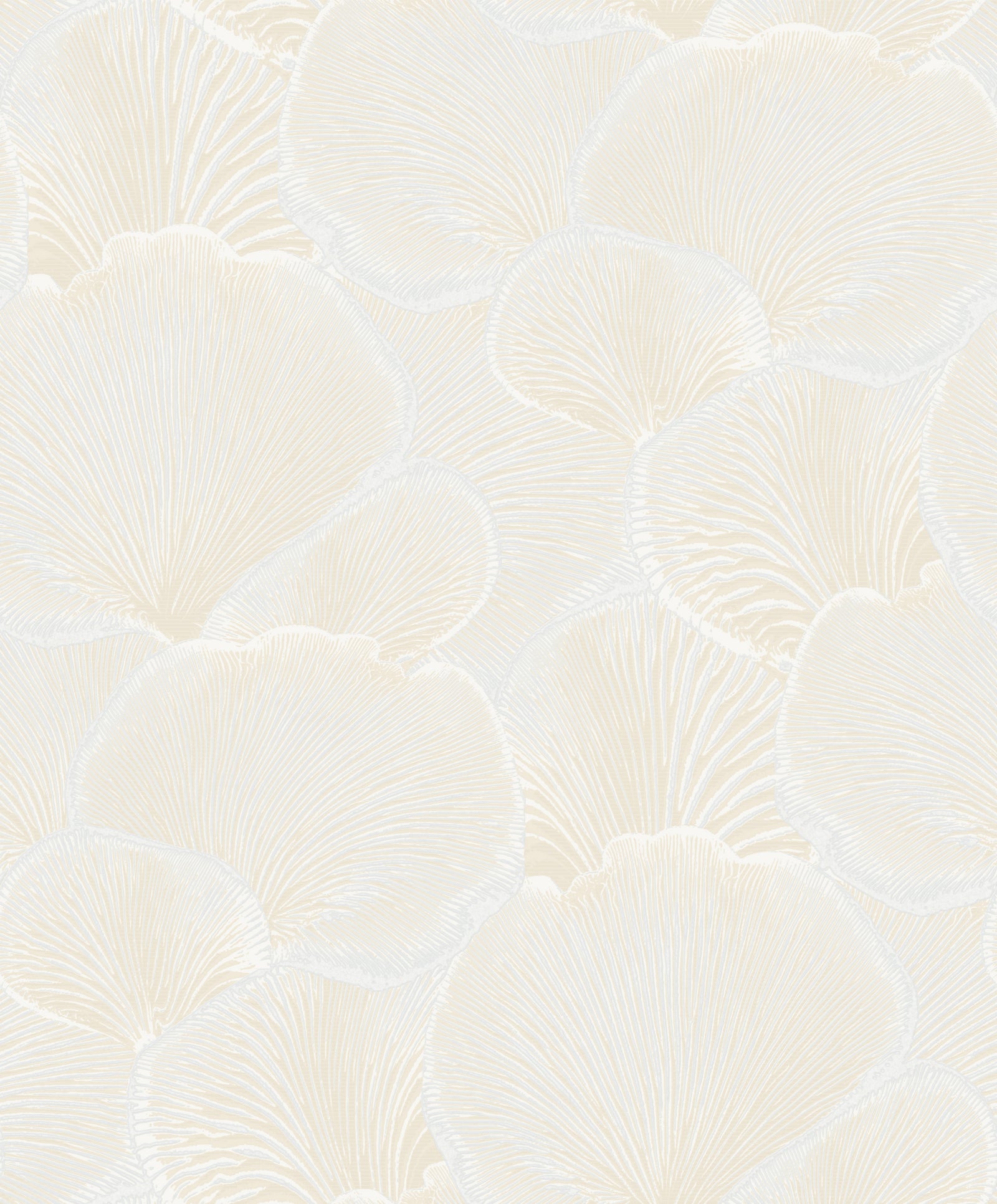 Mushroom Pattern Modern Double Width wallpaper in 3 different colours-15mtr Length and 1mtr Width-VA10202,07 & 10