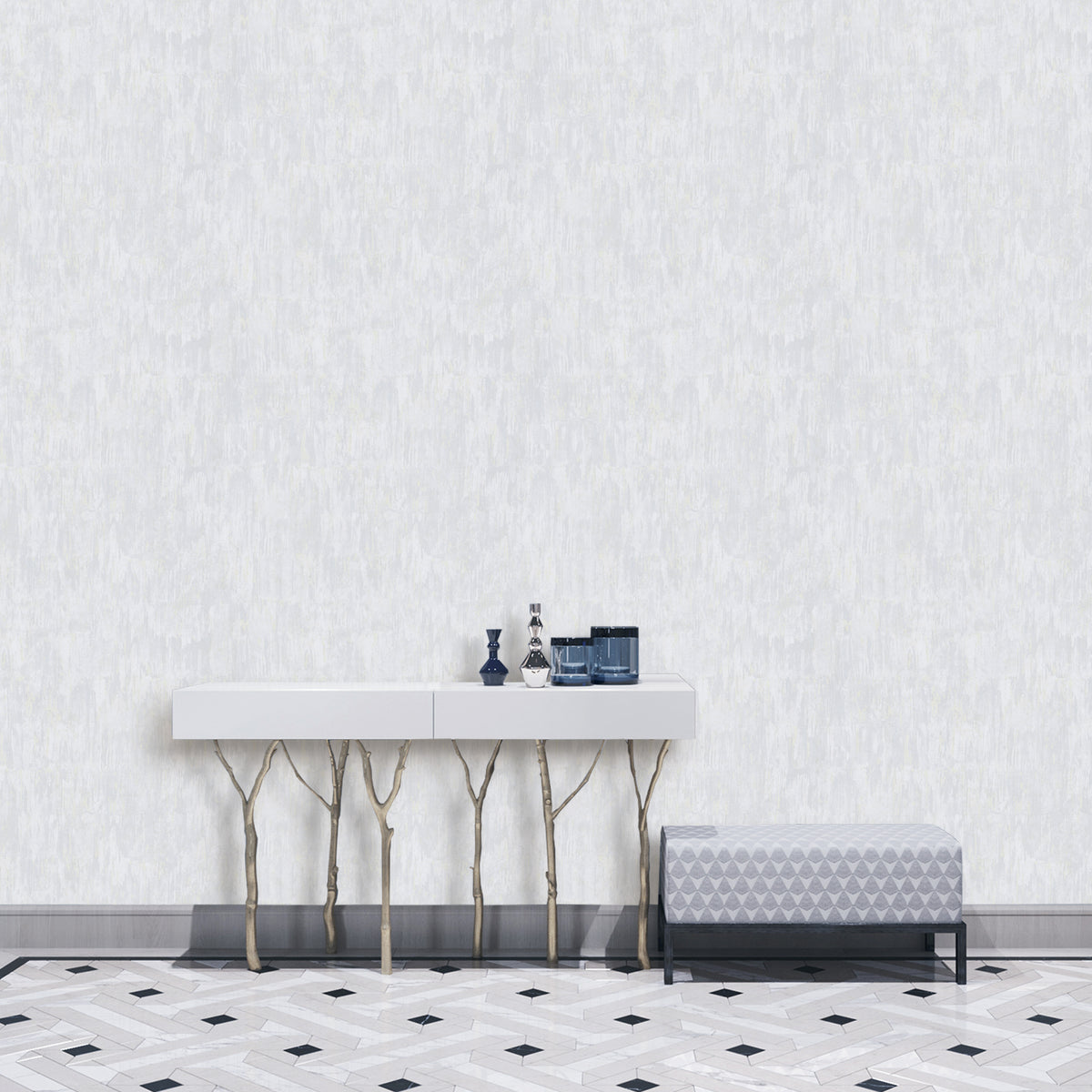 Vertical Textured Modern Double Width wallpaper in 3 different colours-15mtr Length and 1mtr Width-VA10302,07 & 10