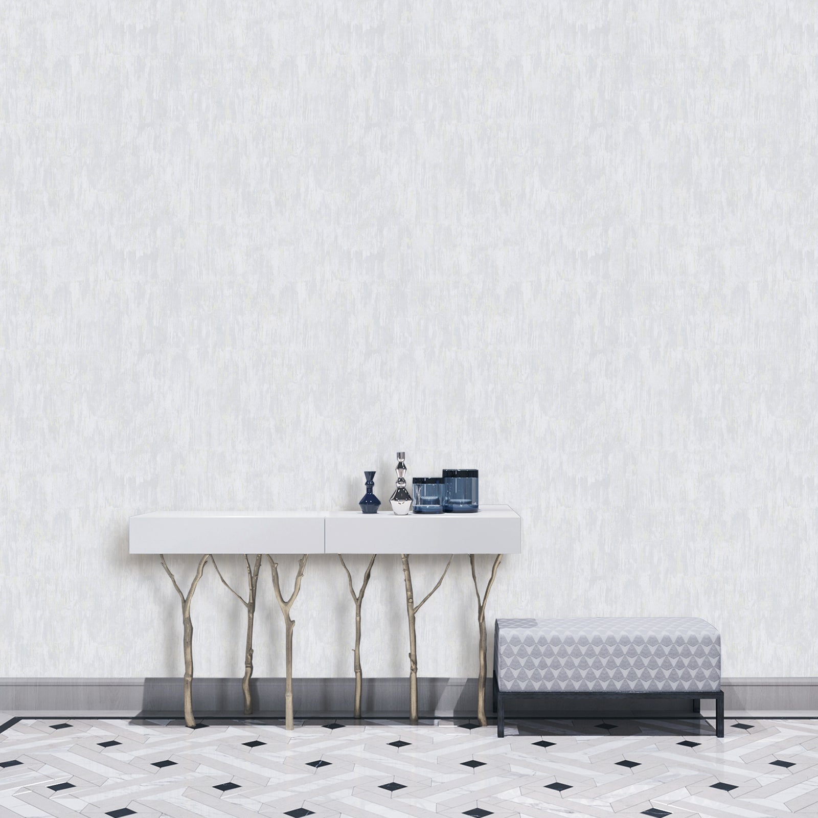 Vertical Textured Modern Double Width wallpaper in 3 different colours-15mtr Length and 1mtr Width-VA10302,07 & 10