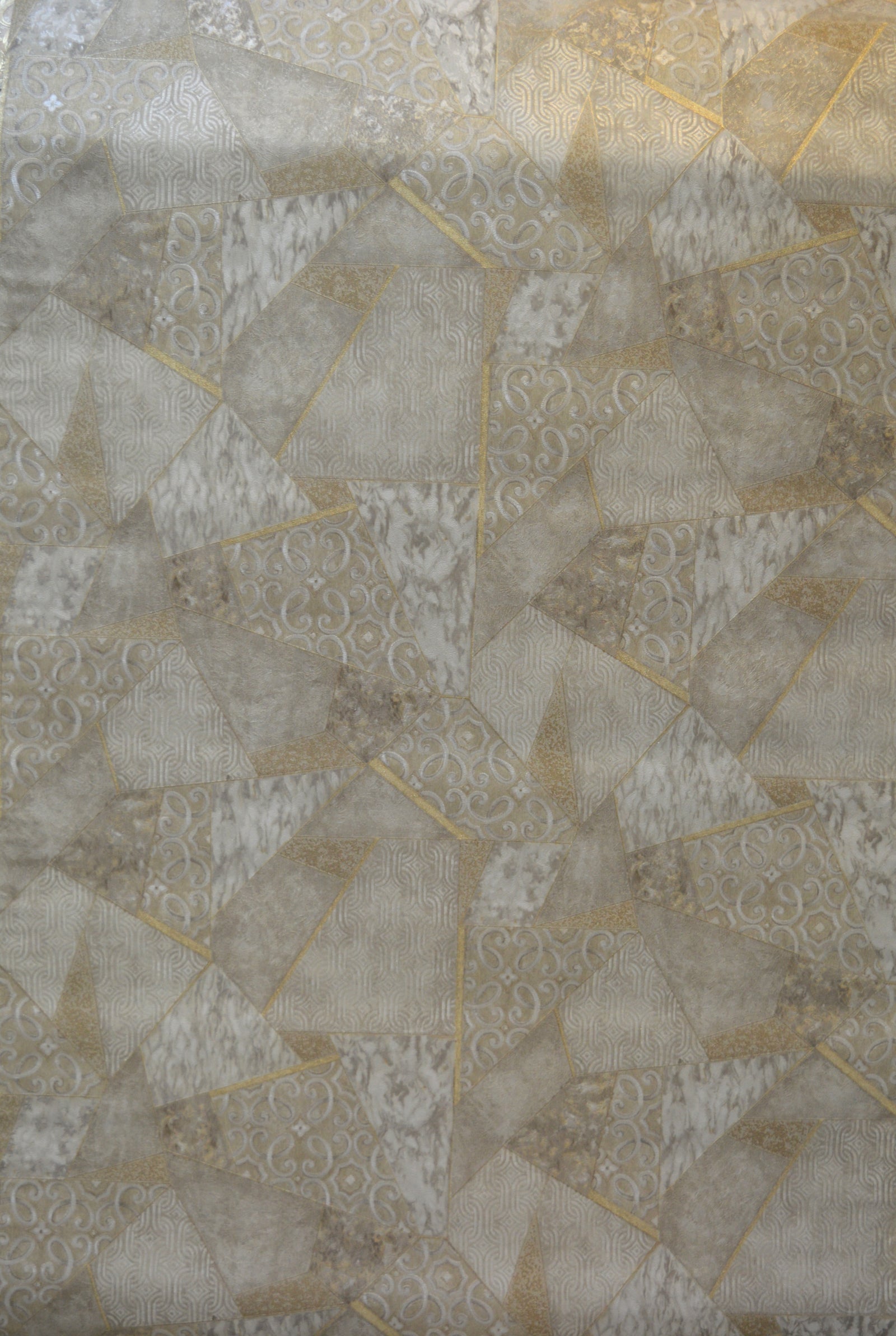 Kingston Modern Geometric Pattern Double width Wallpapers in 3 different colours-15mtr Length and 1mtr Width-VA15204, 05 & 08