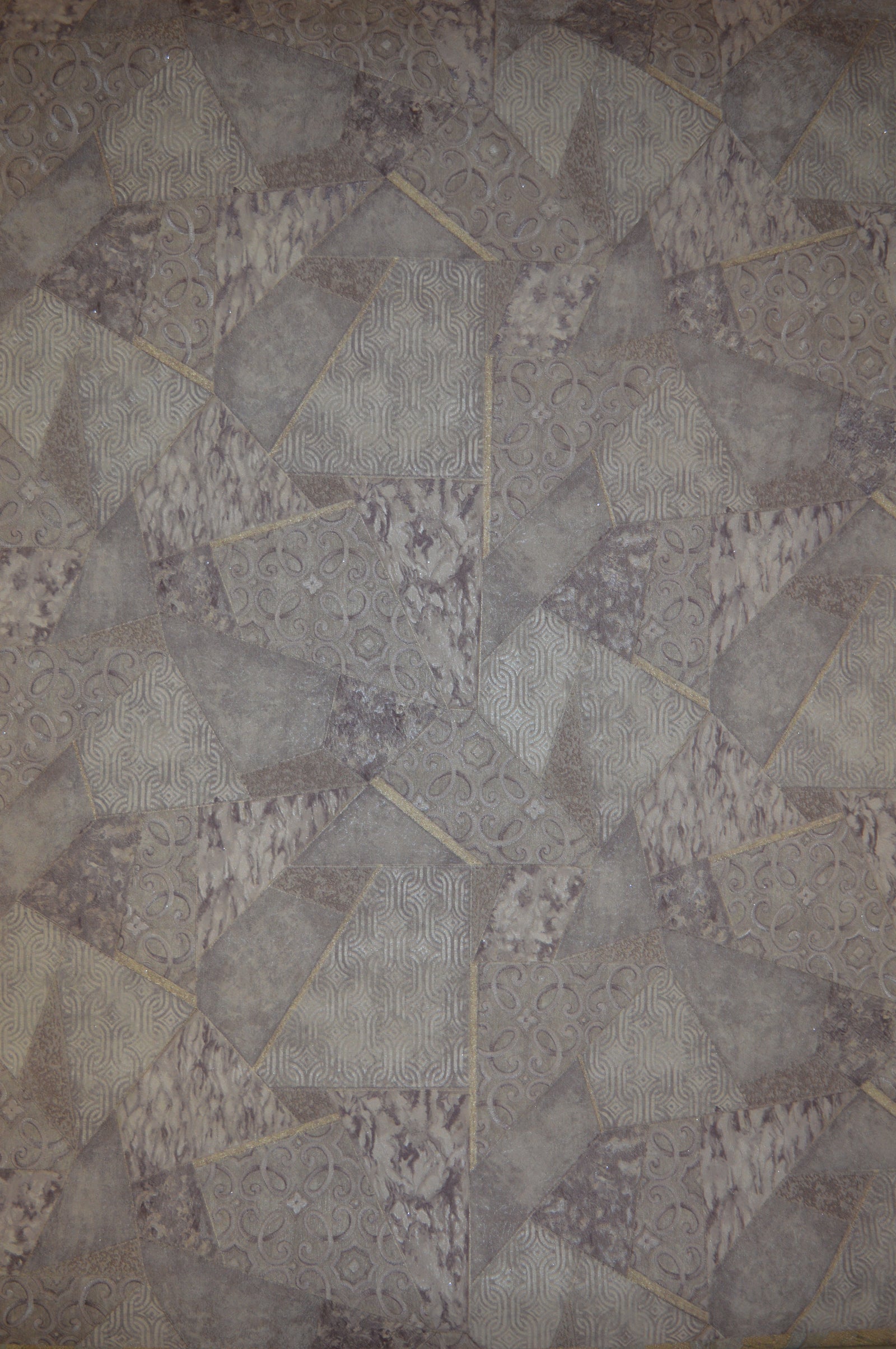 Kingston Modern Geometric Pattern Double width Wallpapers in 3 different colours-15mtr Length and 1mtr Width-VA15204, 05 & 08