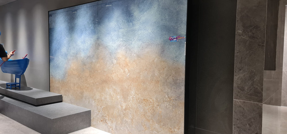 Modern 4tiles Book Pattern Match Big Panel Size Porcelain Tiles Wall & Floor Tiles-800*2400*9mm-80-240FMB09310B-PM