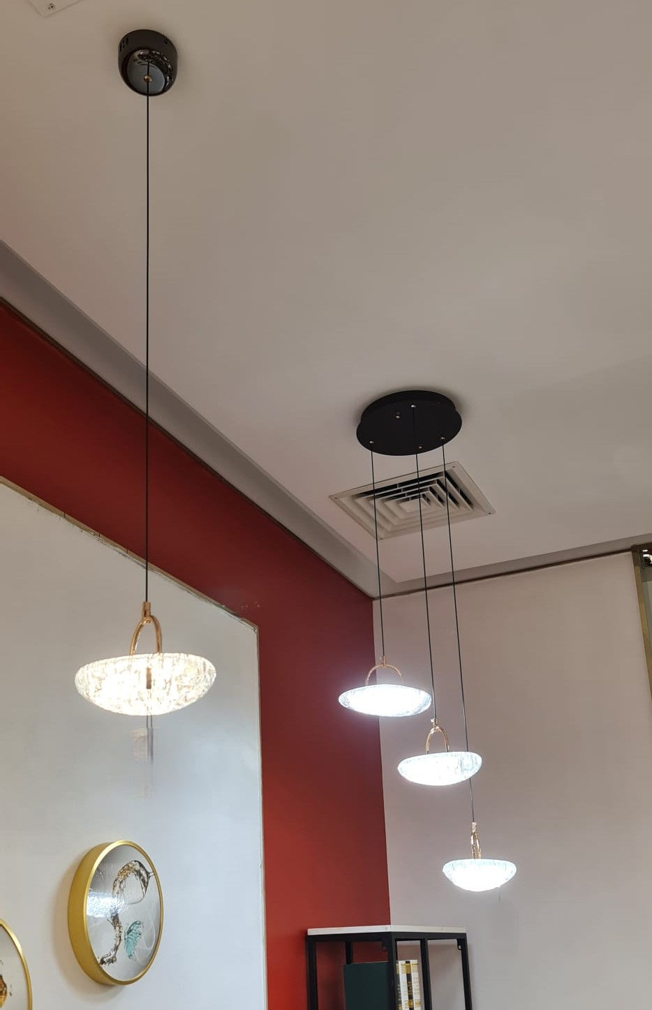 Almond Drop Pendants LED Ceiling Light/Modern Chandelier-2326-48pendants