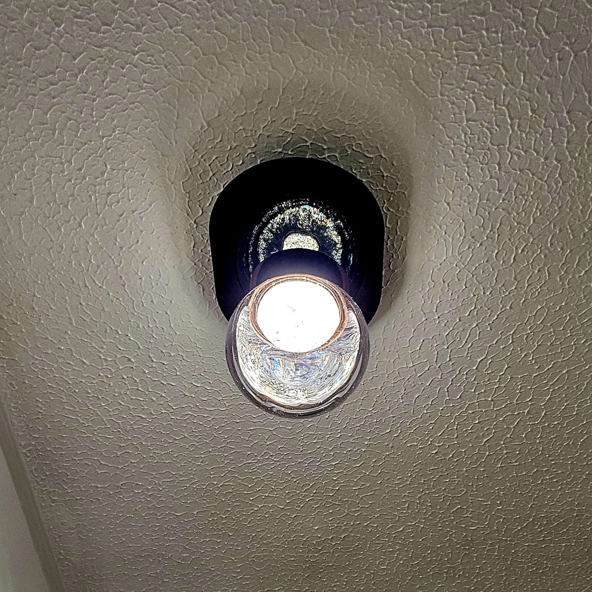 Double Tinted Globe LED Wall Lights with colour changing features  – 2337-2heads & 1head