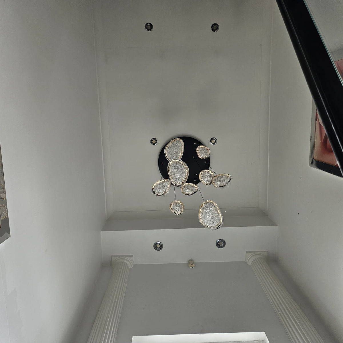 Almond Drop Pendants LED Ceiling Light/Modern Chandelier-2326-48pendants