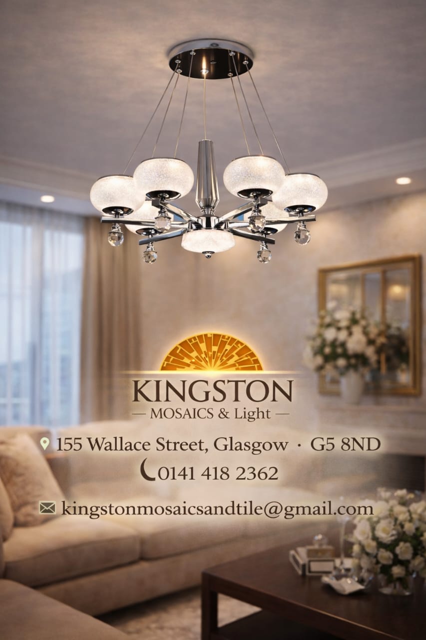 Modern Crystal LED Chandelier Ceiling Pendant – Glass Shades - Multi Variants