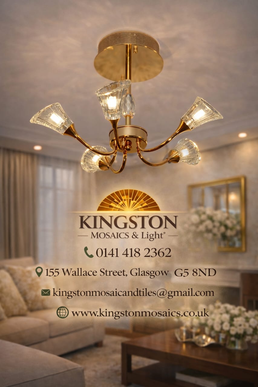 Luxury Crystal Glass Ceiling Chandelier – Modern LED Pendant 02 Colour 02 Size