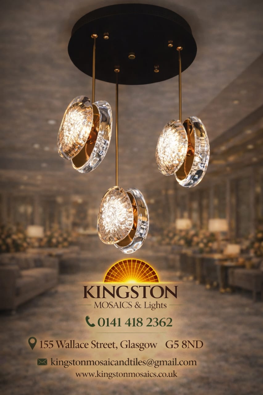 Modern Hanging Crystal LED Pendant Ceiling Light Luxury - 03 Variants Available