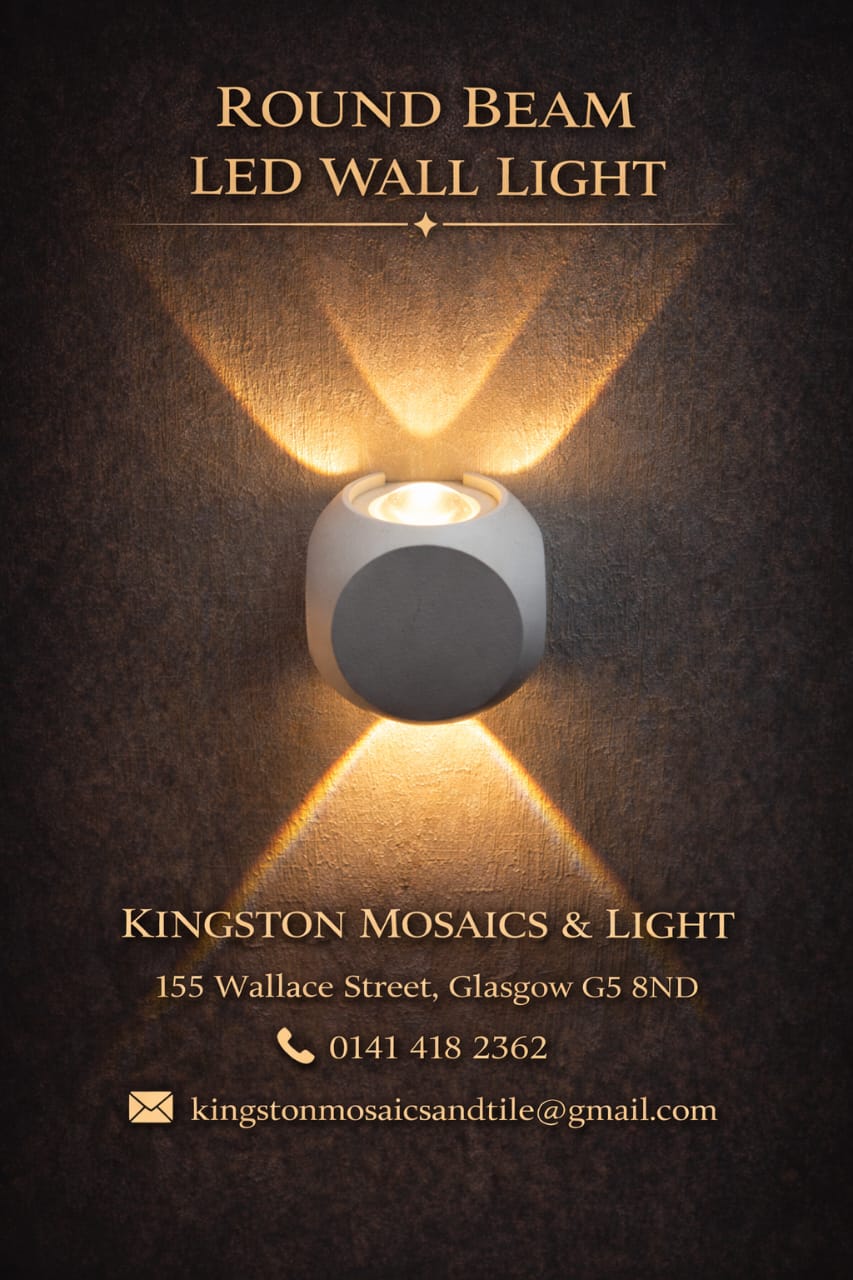Round Beam LED Wall Light – Modern Dual Direction Glow