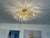 Pendant-Glass Rain Drop Gold Pendant Ceiling Light-A3139/500, 800 & 1000*500