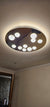 Modern Moon Style Flushmount LED Ceiling Lights Gold-2318-800, 500 & 400