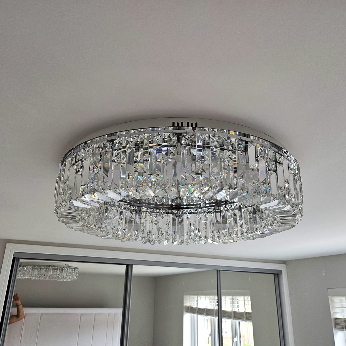Modern Crystallic Flushmount Ceiling Lights-5001