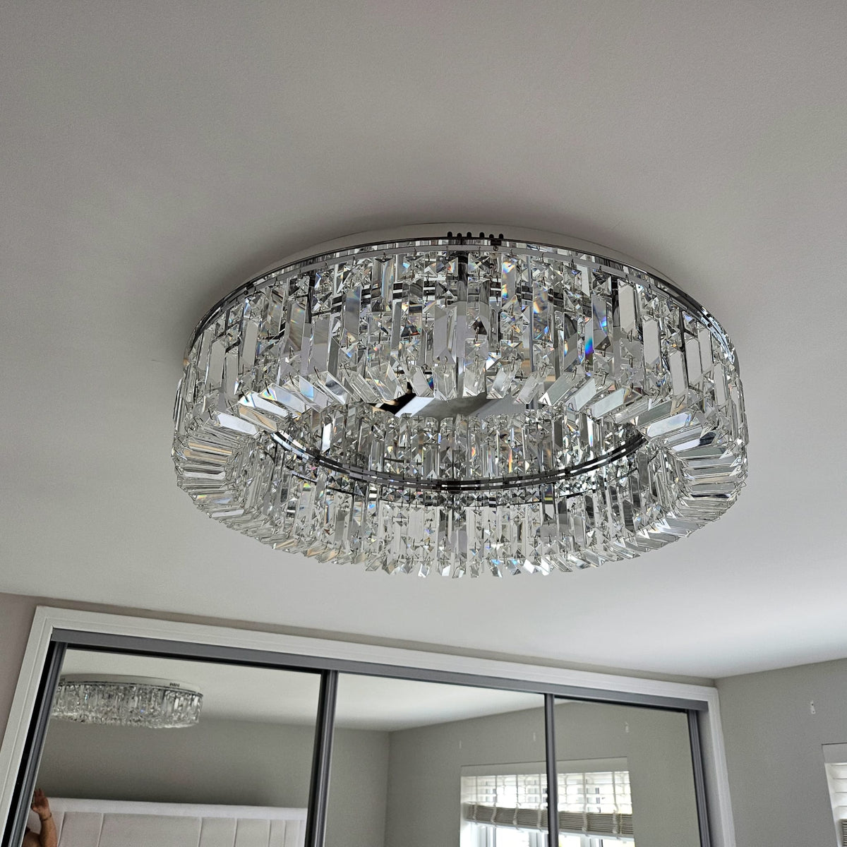 Modern Crystallic Flushmount Ceiling Lights-5001