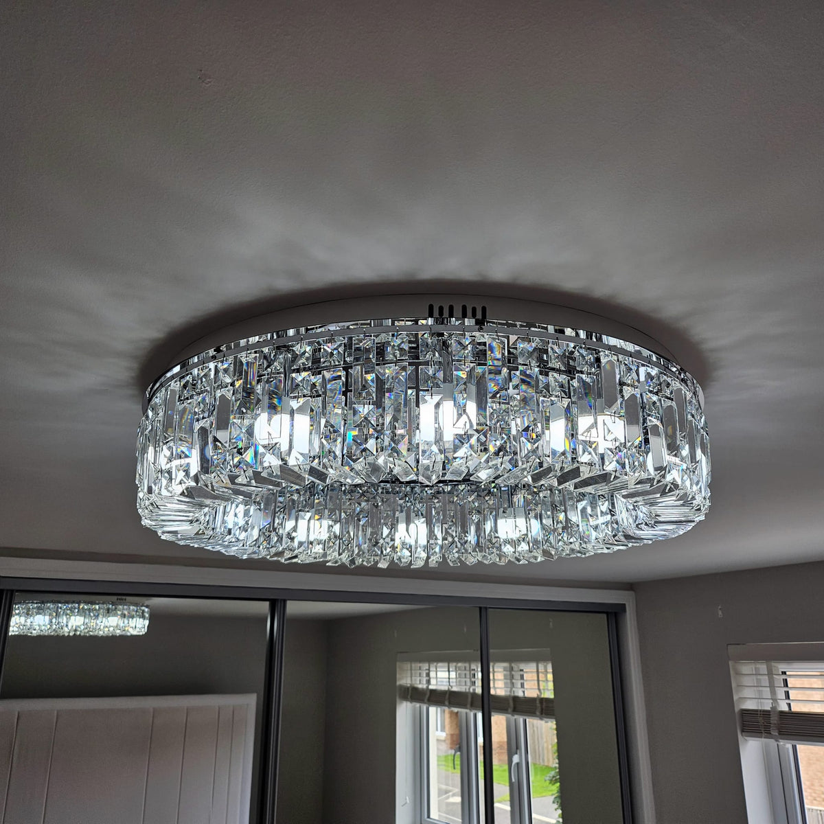Modern Crystallic Flushmount Ceiling Lights-5001