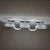 Big Rectangle Pedant 5 Rings Ceiling Light-Colour Changing Hanging-9010-400-5rings-155*60*30