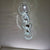 Big Rectangle Pedant 5 Rings Ceiling Light-Colour Changing Hanging-9010-400-5rings-155*60*30