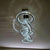 Big Rectangle Pedant 5 Rings Ceiling Light-Colour Changing Hanging-9010-400-5rings-155*60*30