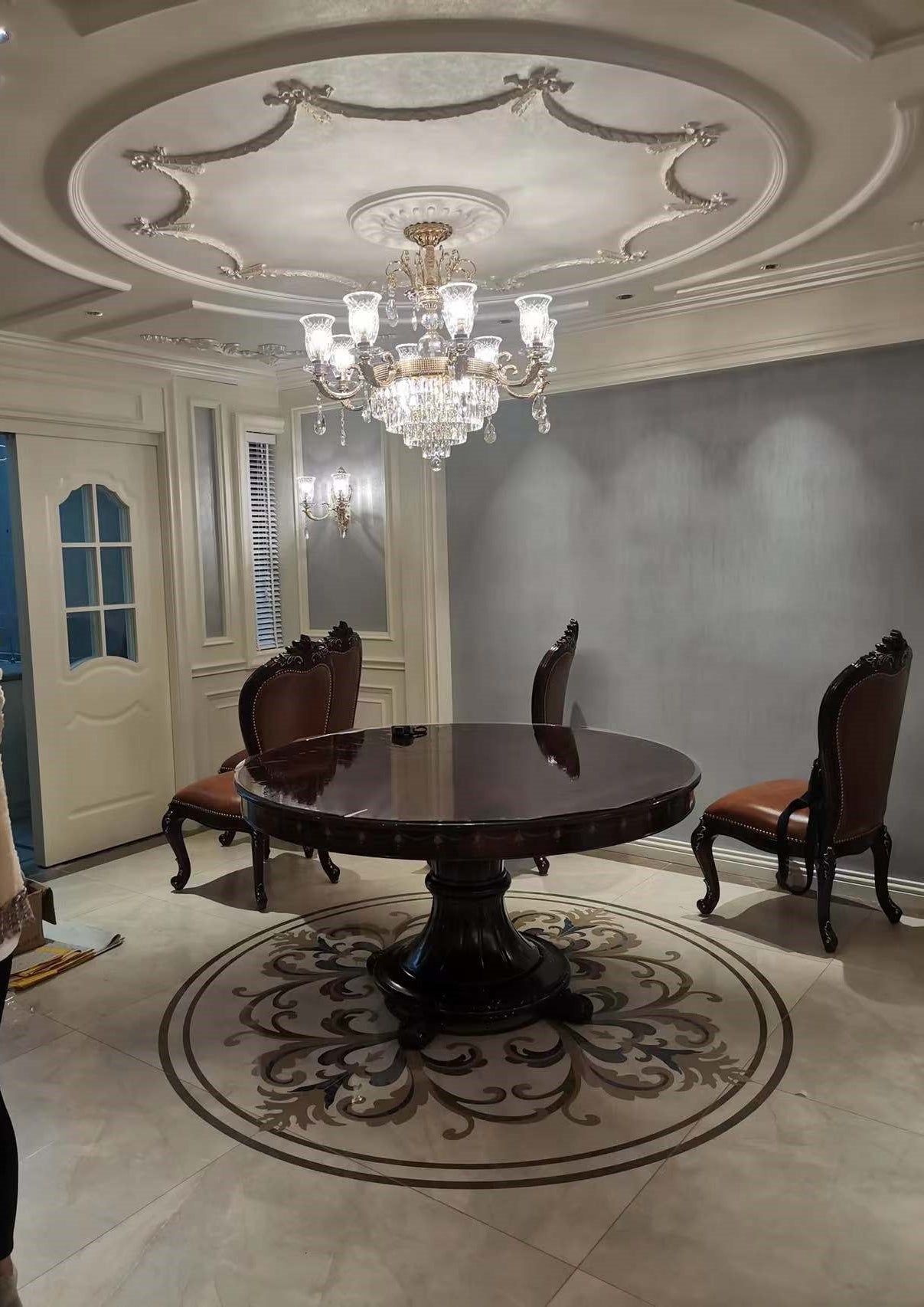Large Grand Traditional Crystal Chandelier Gold with matching different size lights-Y8098-16+10+6