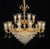 Large Grand Traditional Crystal Chandelier Gold with matching different size lights-Y8098-16+10+6
