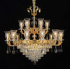 Modern Luxury Crystal Chandeliers –Round(Gold)-6806-8 & 10,Rectangle-6810-10K