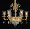 Modern Luxury Crystal Chandeliers –Round(Gold)-6806-8 & 10,Rectangle-6810-10K