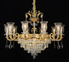 Modern Luxury Crystal Chandeliers –Round(Gold)-6806-8 & 10,Rectangle-6810-10K