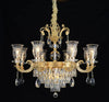 Modern Luxury Crystal Chandeliers –Round(Gold)-6806-8 & 10,Rectangle-6810-10K