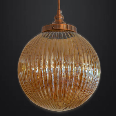 Gold Glass Ceiling Light