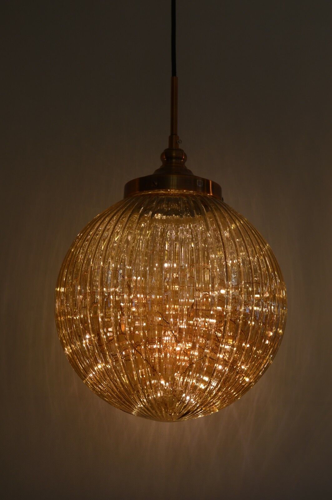 Gold Glass Pendant Ceiling Lights