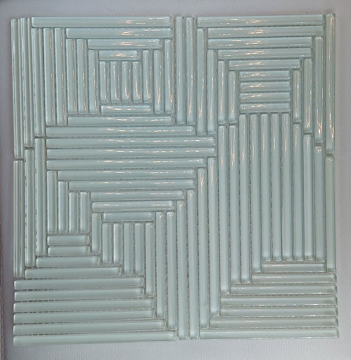 Geometric Glass Mosaic Tile-300*300*8mm-13GG-FK02