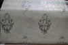 Luxury greyscale with blue imprint wallpaper