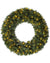 Wreath with Colourful LED Lights for Christmas Decoration