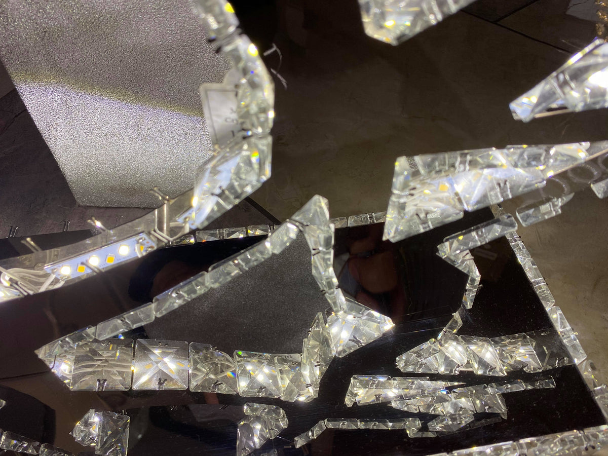 Allah & Muhammad Crystallic Mirror colour changing Decor Light/Table Lamp-1301