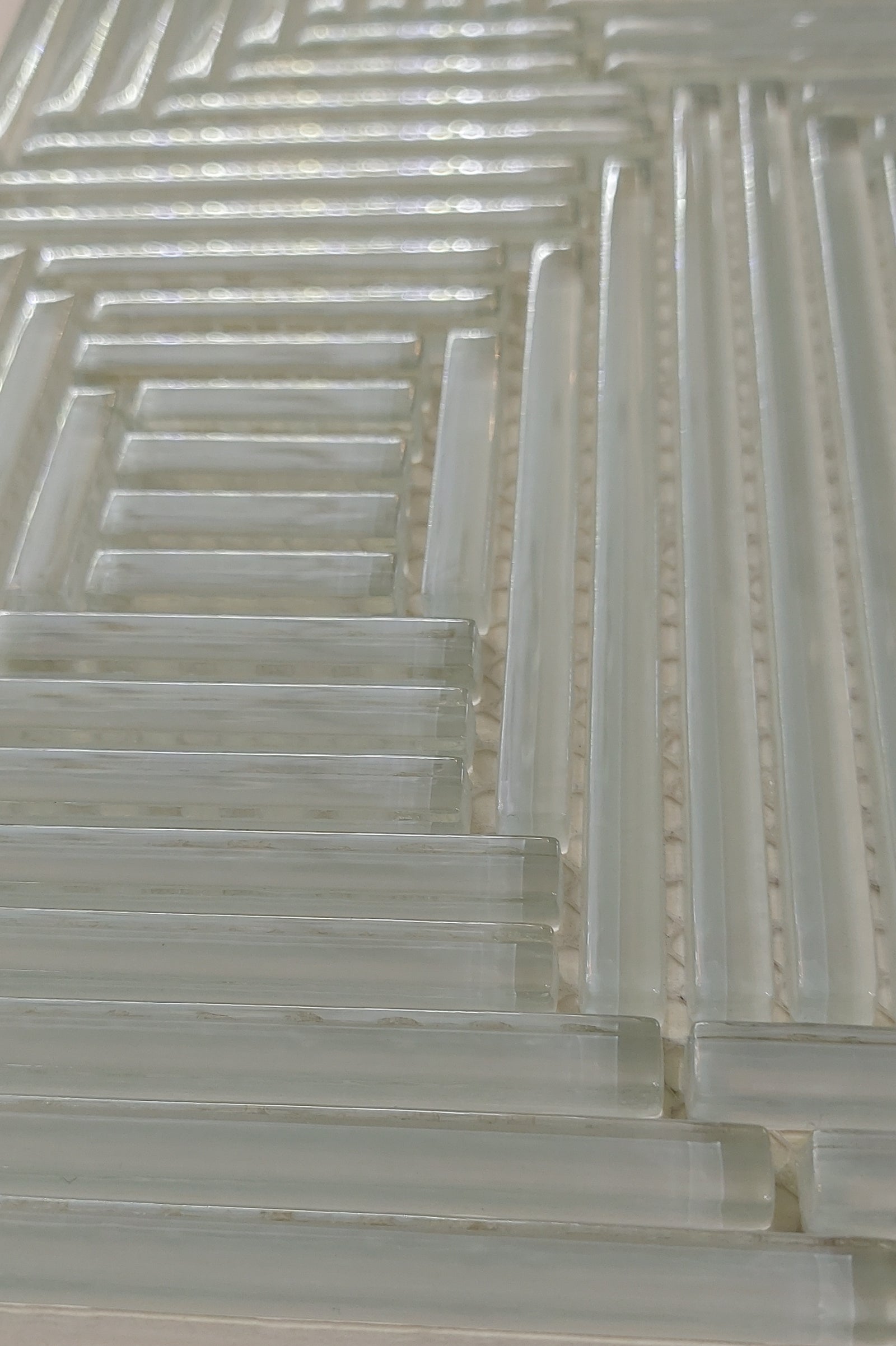 Geometric Glass Mosaic Tile-300*300*8mm-13GG-FK02