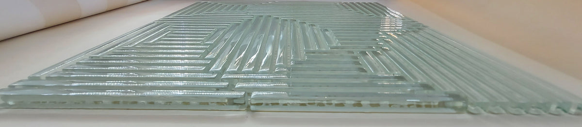 Geometric Glass Mosaic Tile-300*300*8mm-13GG-FK02