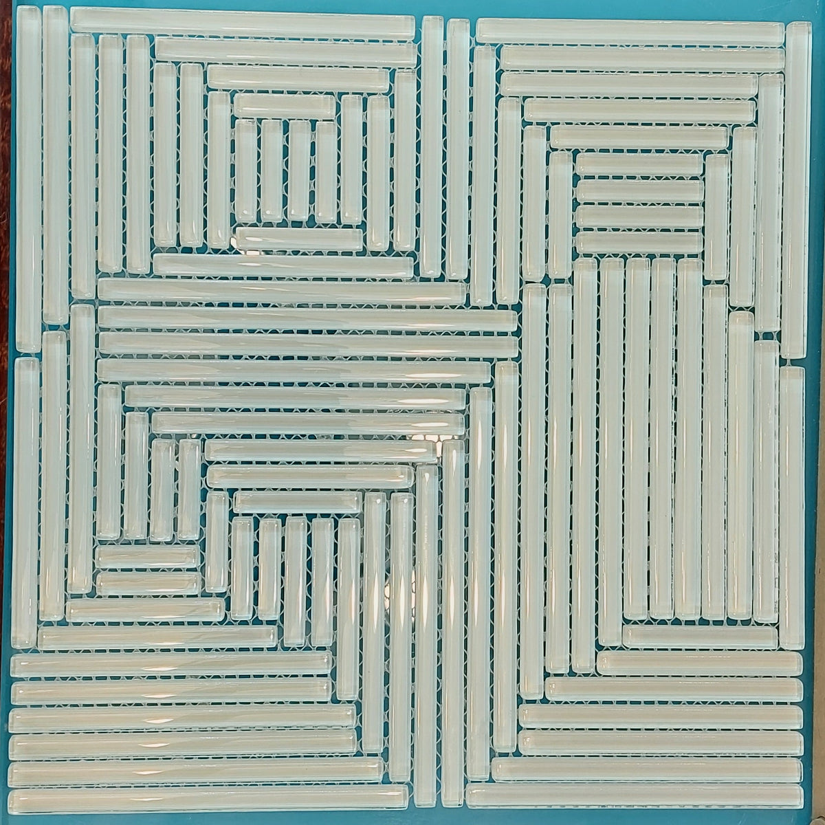 Geometric Glass Mosaic Tile-300*300*8mm-13GG-FK02