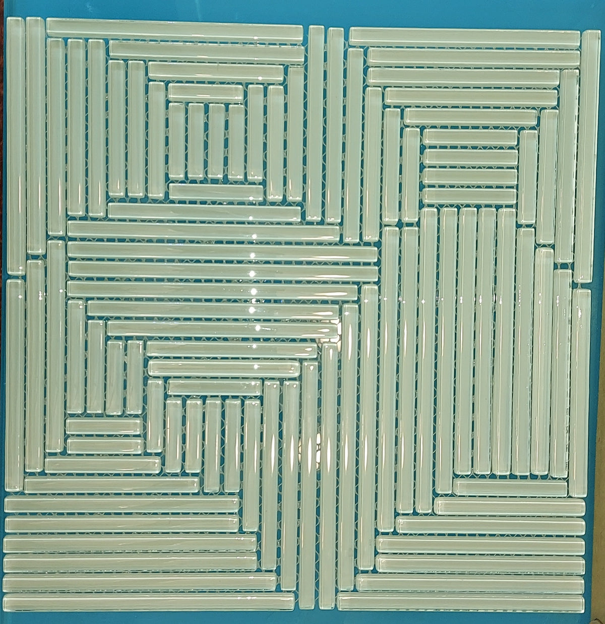 Geometric Glass Mosaic Tile-300*300*8mm-13GG-FK02