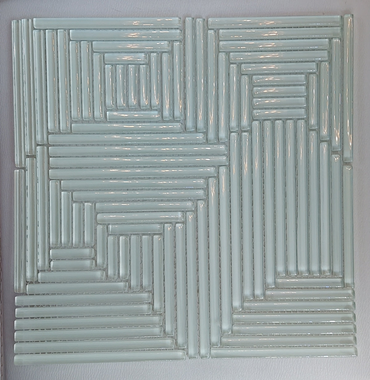 Geometric Glass Mosaic Tile-300*300*8mm-13GG-FK02