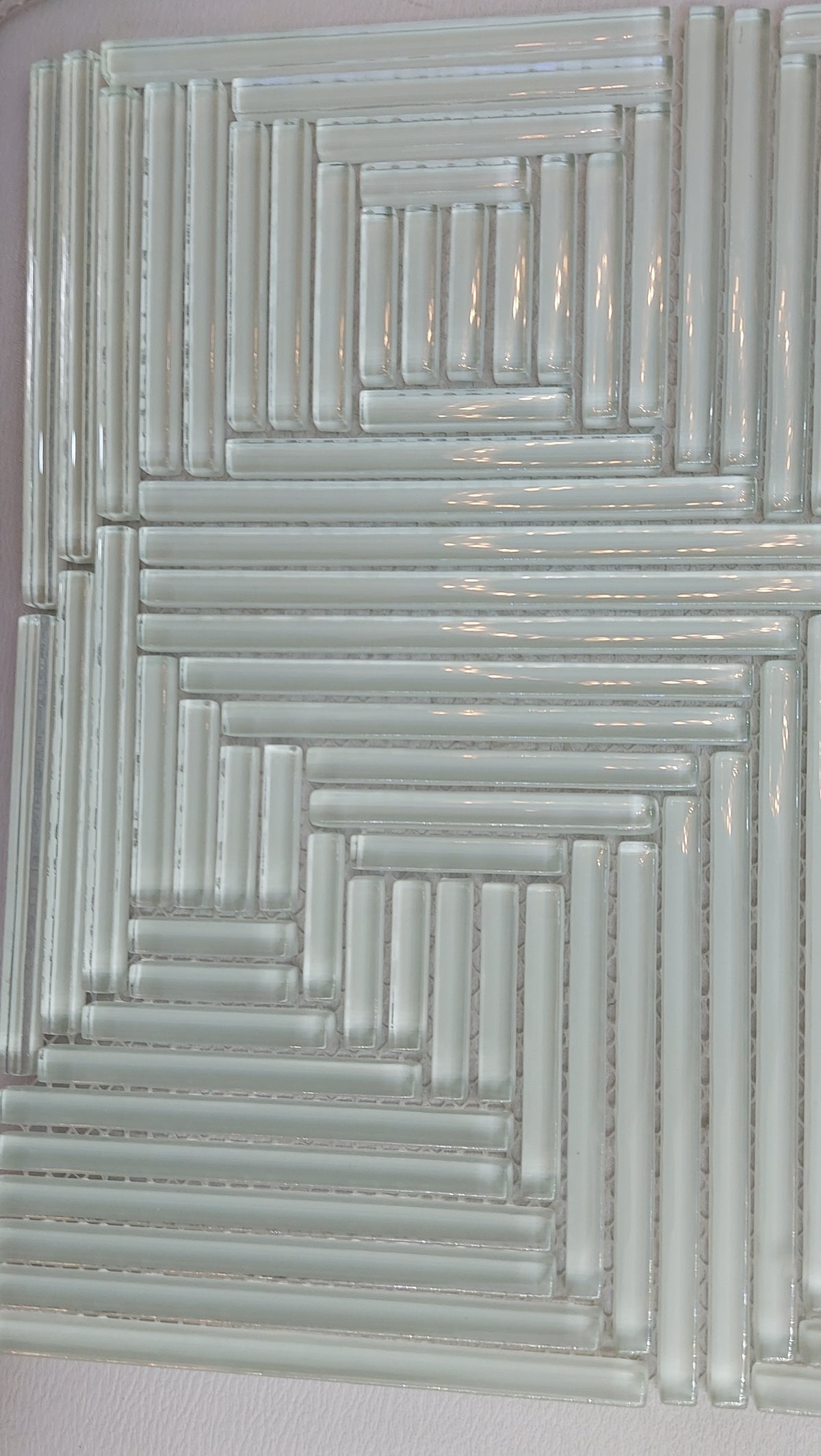 Geometric Glass Mosaic Tile-300*300*8mm-13GG-FK02