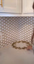 Hexagonal Silver and White Elegant Porcelain Mosaic Tiles-220*380*8mm-11sheets-1m2