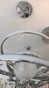 Swirled on Bulb 2 Shades LED incorporated suspended ceiling light [1901-1]