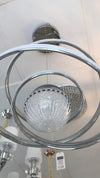 Swirled on Bulb 2 Shades LED incorporated suspended ceiling light [1901-1]