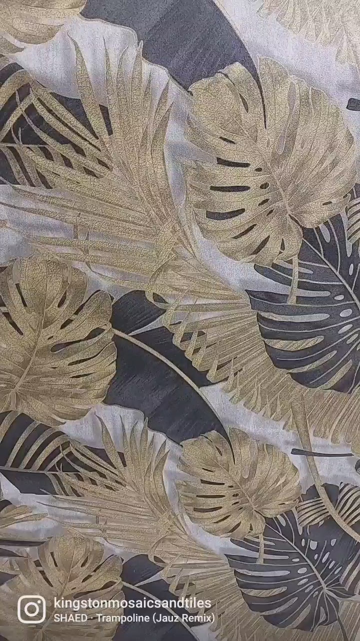 Natura Wallpapers-Cream & Gold, Black & Gold  - DK.22860-2 & 5