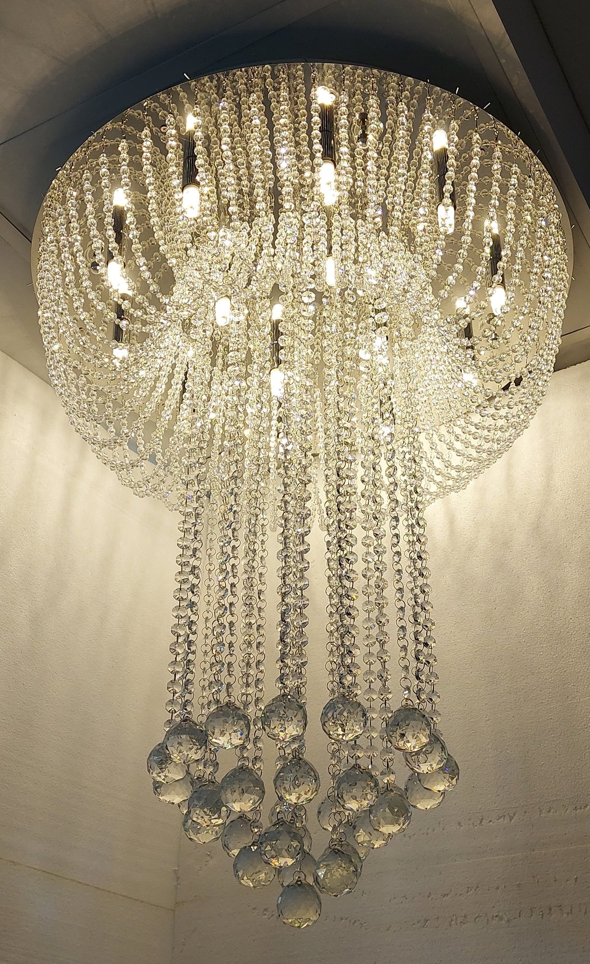Elegant Royal Crystal Colour Changing Chandelier-85cm-(1910-650)