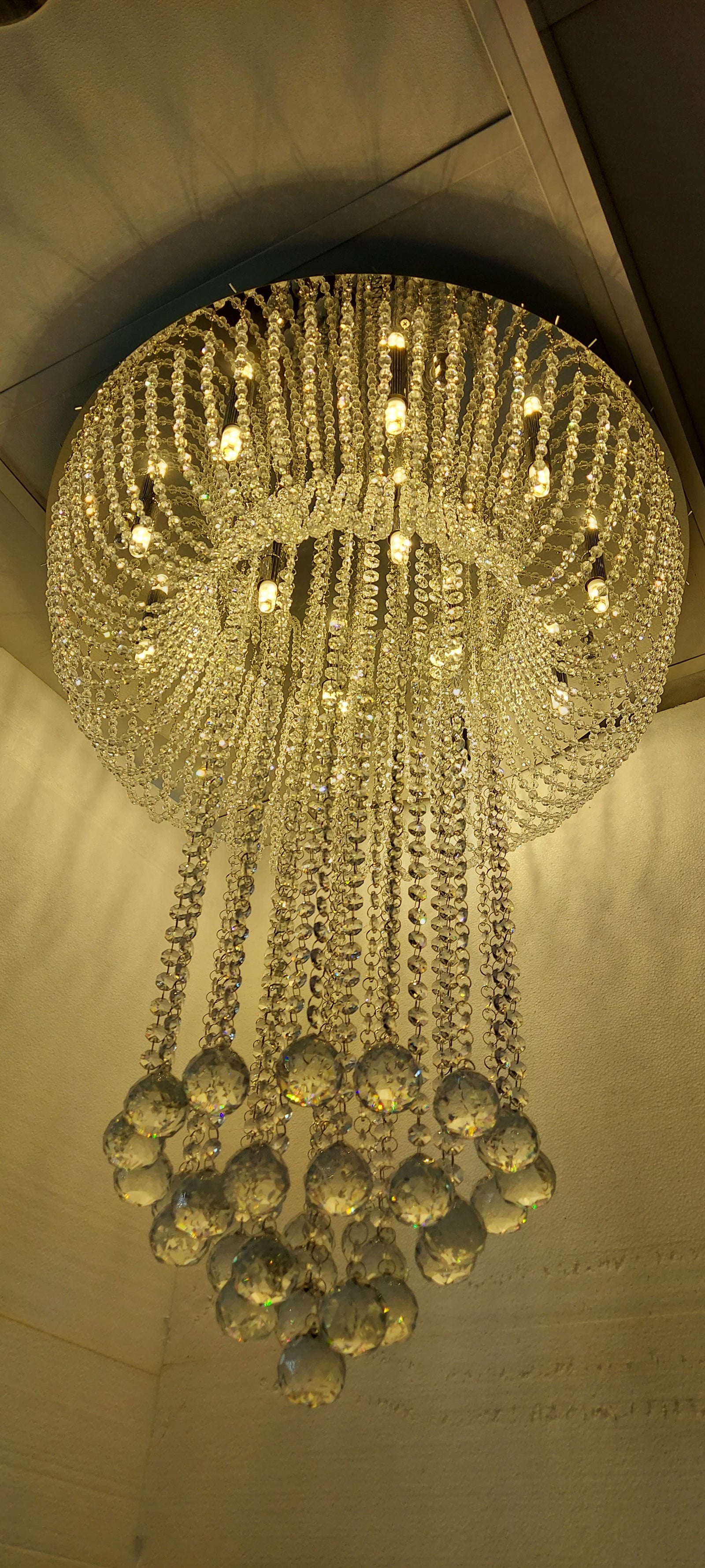 Elegant Royal Crystal Colour Changing Chandelier-85cm-(1910-650)