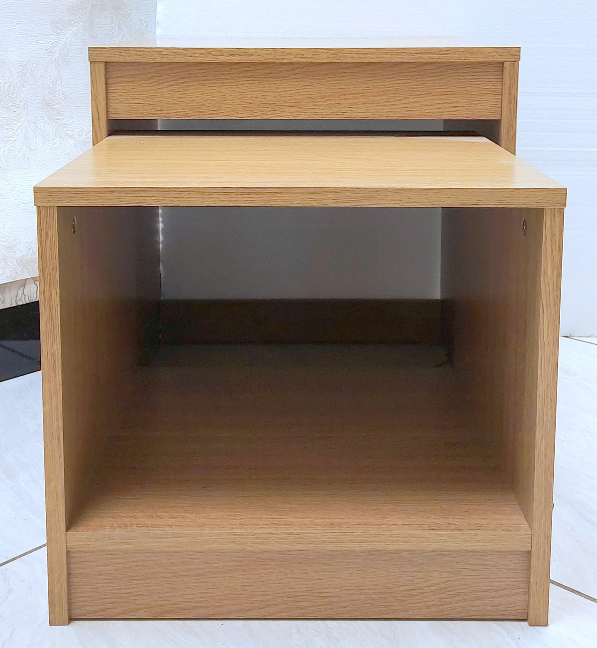 Side Table set of 2 – Walnut Colour