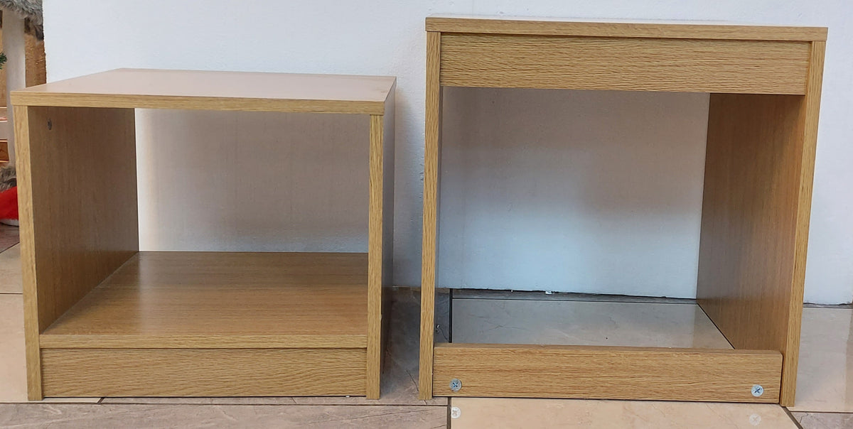 Side Table set of 2 – Walnut Colour