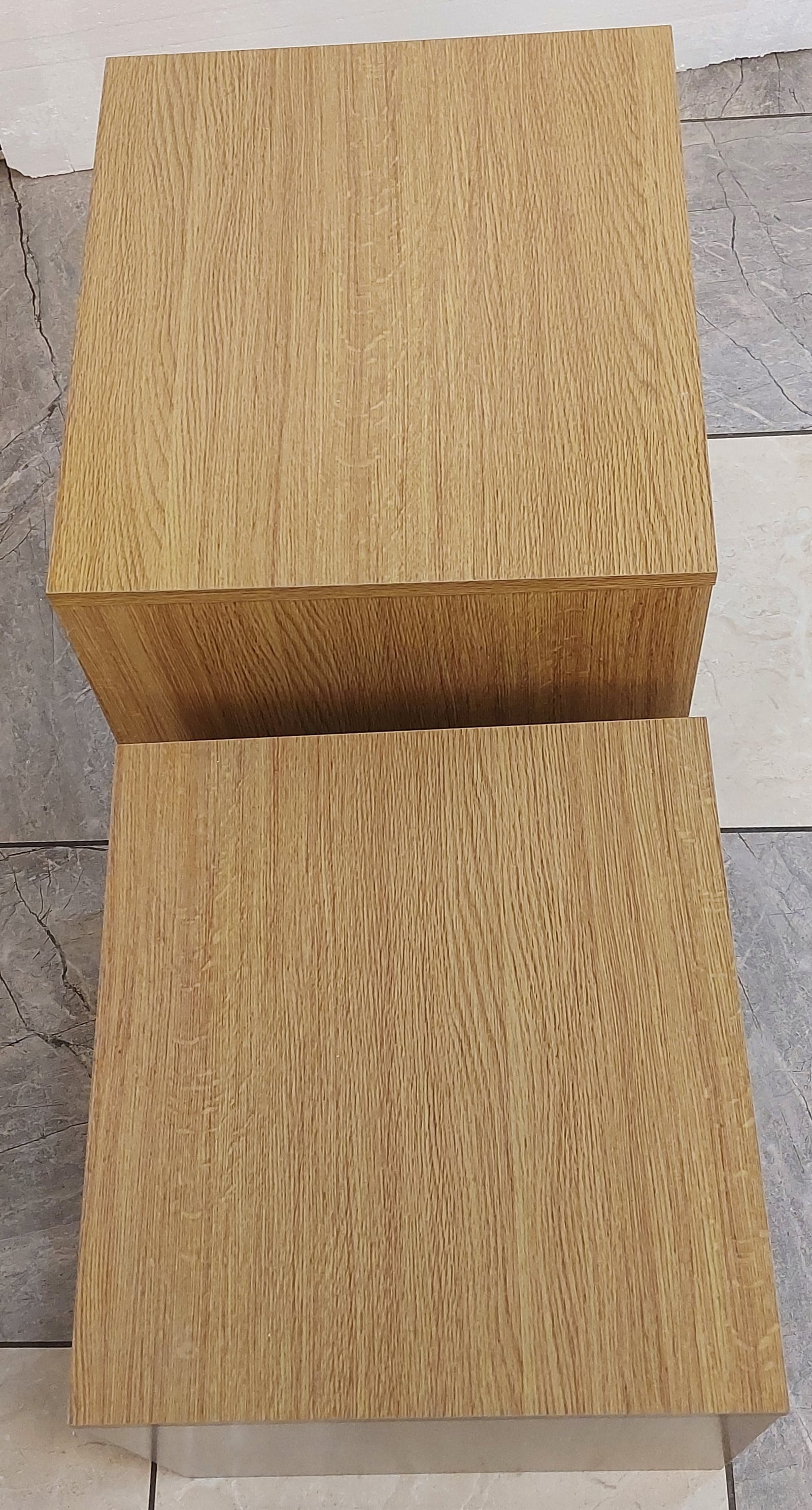 Side Table set of 2 – Walnut Colour