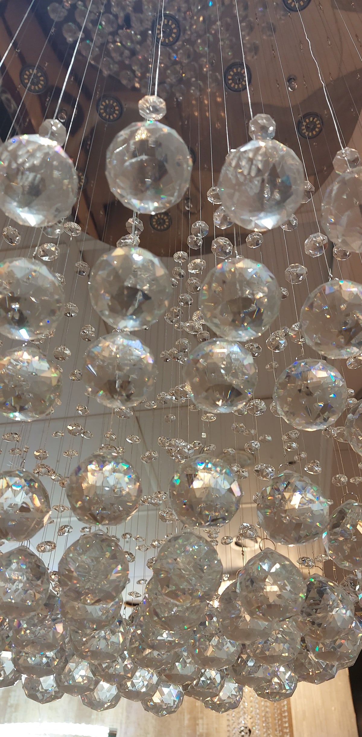 Modern Crystal Dropping LED Chandelier Light(1911-600)