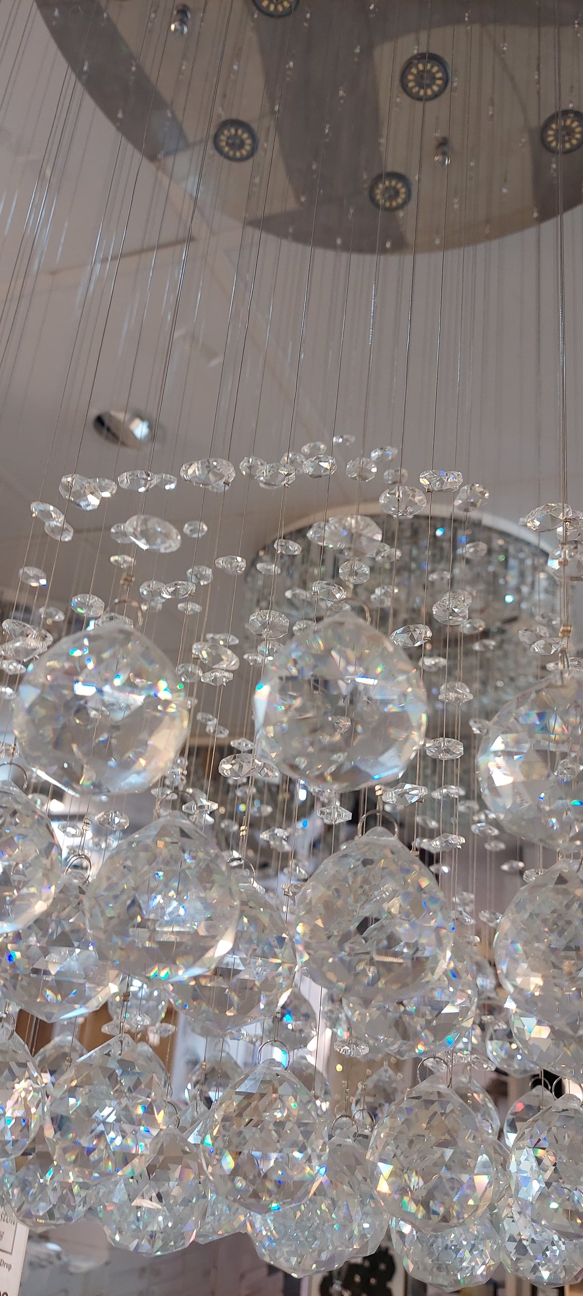 Modern Crystal Dropping LED Chandelier Light(1911-600)